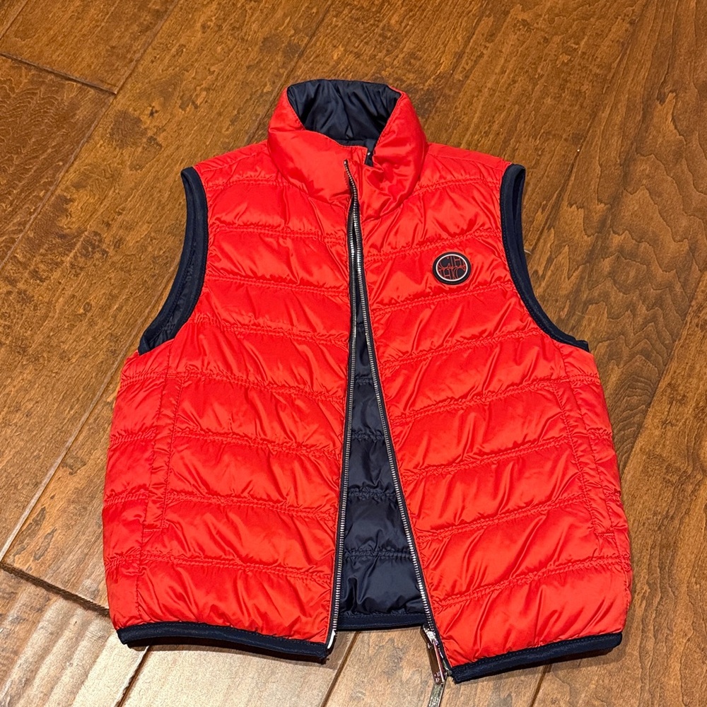 Kids Red Puffer Vest